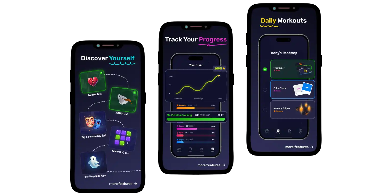A screen from the Mind Elevate app.