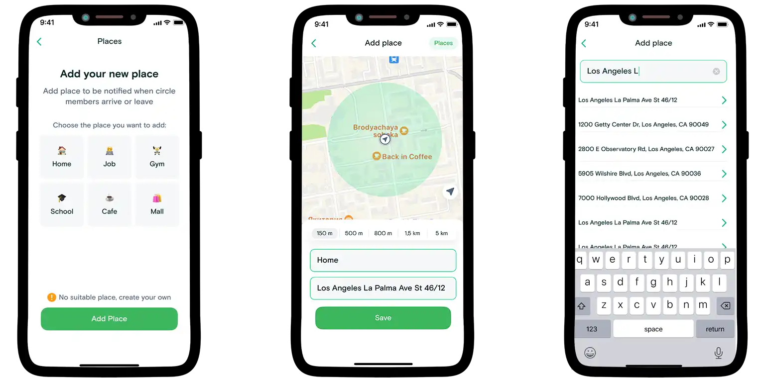 A screen from the Number Tracker app.